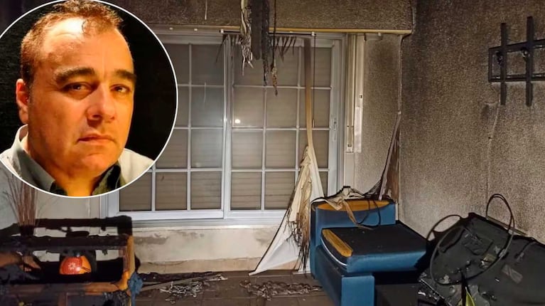 Así quedó la casa en la que La Tota Santillán perdió la vida tras un incendio