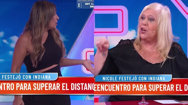 Marcela Tauro se fue de Intrusos en medio de una pelea con Laura Ubfal: “Me retiro”