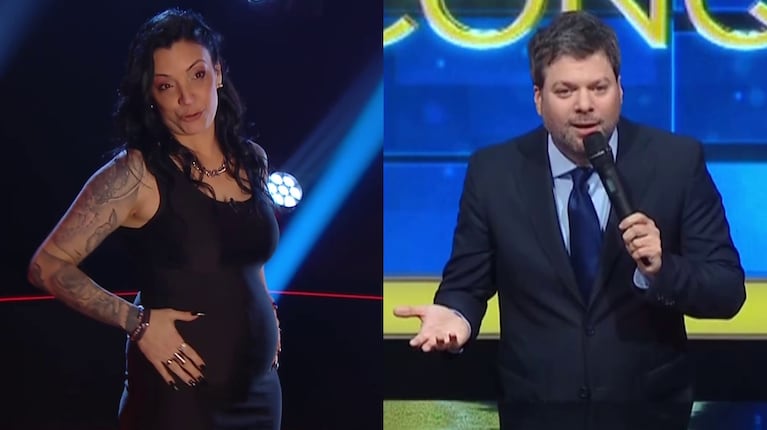 Una participante de The Floor le ofreció a Guido Kaczka ponerle su nombre a su bebé en camino