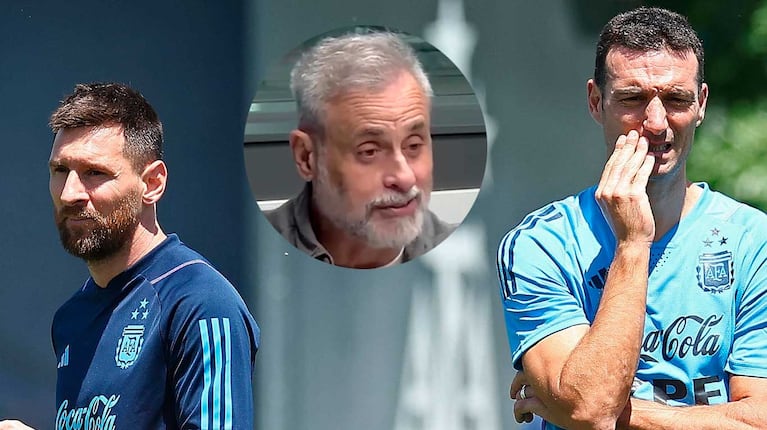 Jorge Rial dio detalles de la pelea entre Leo Messi y Lionel Scaloni en el Maracaná: “Duró 32 segundos”