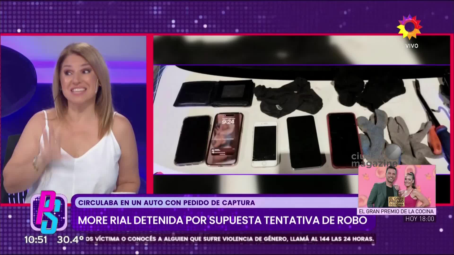 El antecedente de Morena Rial ante la Justicia
