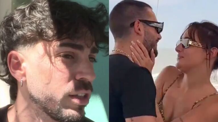 Agus Franzoni acusó a Flor Jazmín Peña de serle infiel con Nico Occhiato y fue contundente