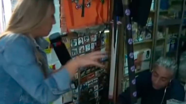Paula Bernini se cruzó con un diariero al estilo “Atiendo boludos”: el video del incómodo momento