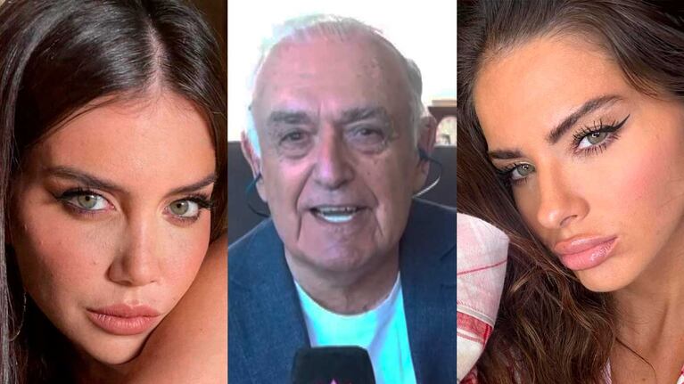 Carlos Ruckauf fulminó picante a Wanda Nara y lanzó una indirecta a China Suárez