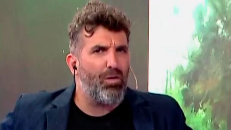Video: Diego Moranzoni estornudó en vivo y los mocos le jugaron una mala pasada