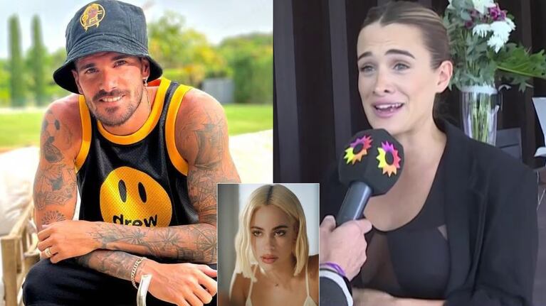Así reaccionó Camila Homs cuando le preguntaron por Rodrigo De Paul y el escándalo con Tini Stoessel