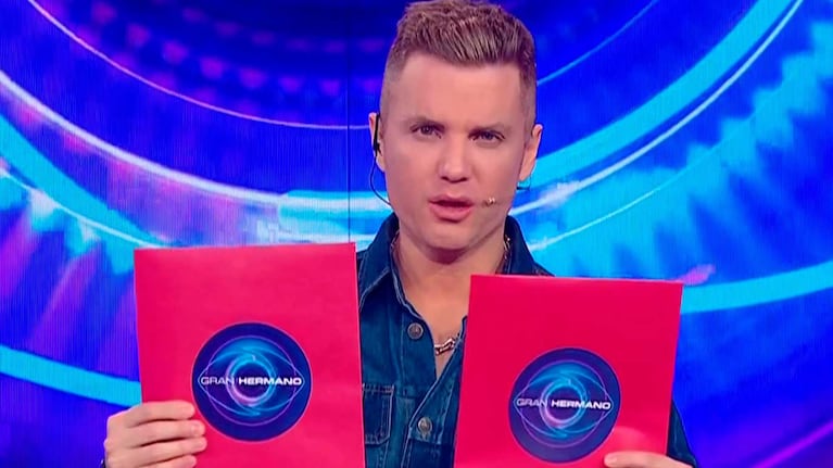 Santiago del Moro reveló qué dice el doble comunicado rojo de Gran Hermano
