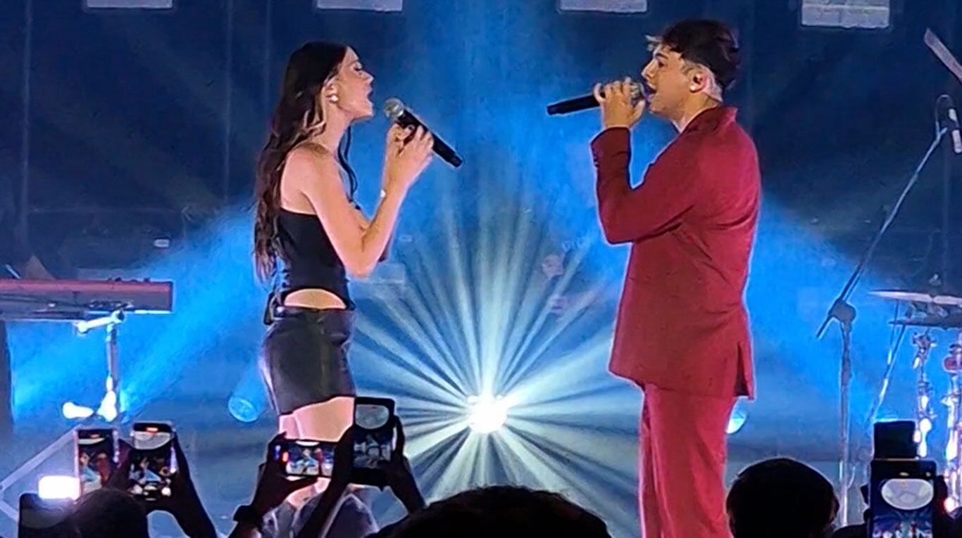 "En la cara remix": Rusherking cantó con Olivia Wald