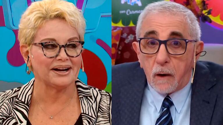 El tremendo sincericidio de Carmen Barbieri con Ricardo Canaletti: “Era una pelotudez lo que ibas a decir”