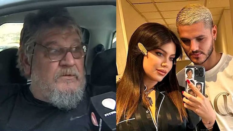 El papá de Mauro Icardi rompió el silencio en pleno escándalo con Wanda Nara