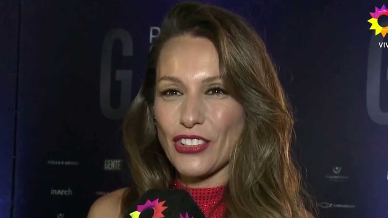 Video: Pampita se puso colorada cuando le preguntaron por su intimidad con Martín Pepa