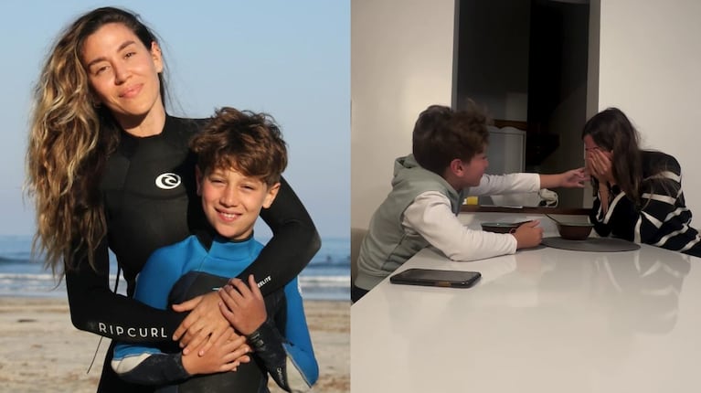 Jimena Barón le cumplió el sueño a Momo y viajarán a Estados Unidos a ver la final de la Copa América