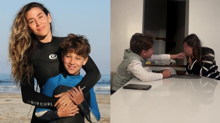 Jimena Barón le cumplió el sueño a Momo y viajarán a Estados Unidos a ver la final de la Copa América