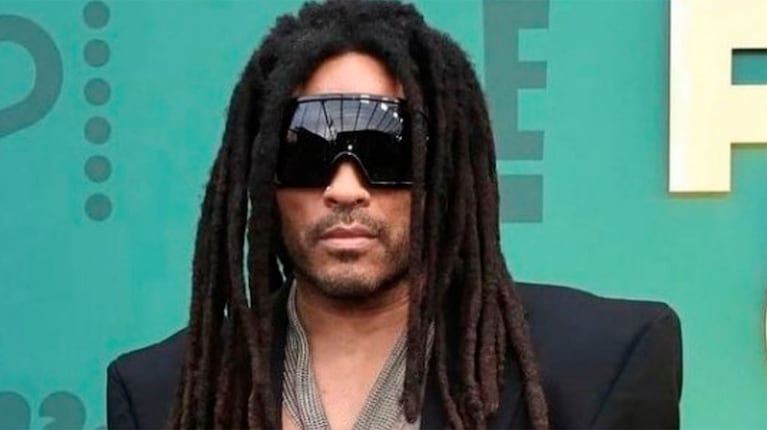 Aseguran que Lenny Kravitz estuvo a los besos con una famosa actriz argentina