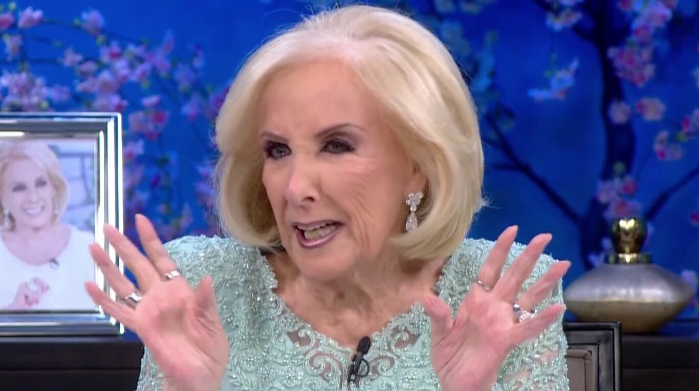 Mirtha Legrand sorprendió a sus invitados al hablar de su rutina diaria