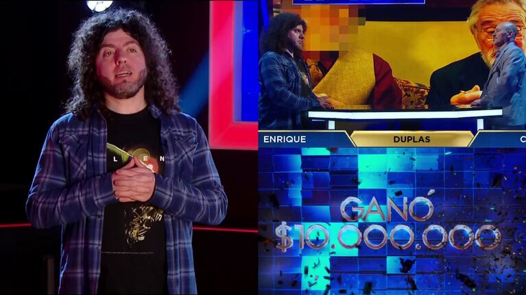 Enrique se convirtió en el segundo ganador de The Floor, la conquista y se llevó 10 millones de pesos