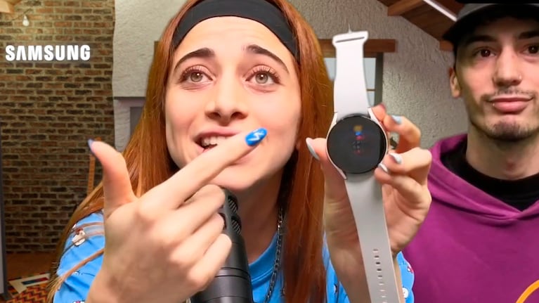 Luli Gonzalez se compró un nuevo smartwatch y está emocionada con todas sus funciones