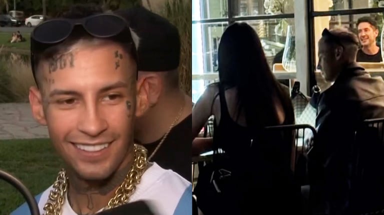 L-Gante cenó con una influencer a espaldas de Wanda Nara: la incómoda explicación