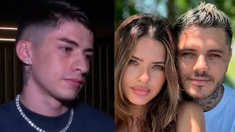 Lauty Gram opinó picante del romance de China Suárez y Mauro Icardi
