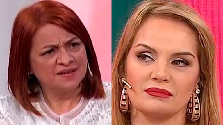 El inesperado y picantísimo cruce de Eliana Guercio y Marcela Feudale en vivo: el motivo