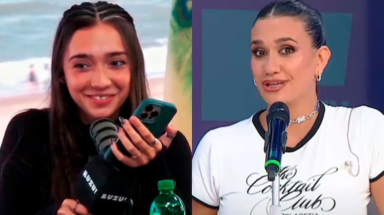La desopilante guerra de audios de WhatsApp privados entre Juli Castro y Momi Giardina