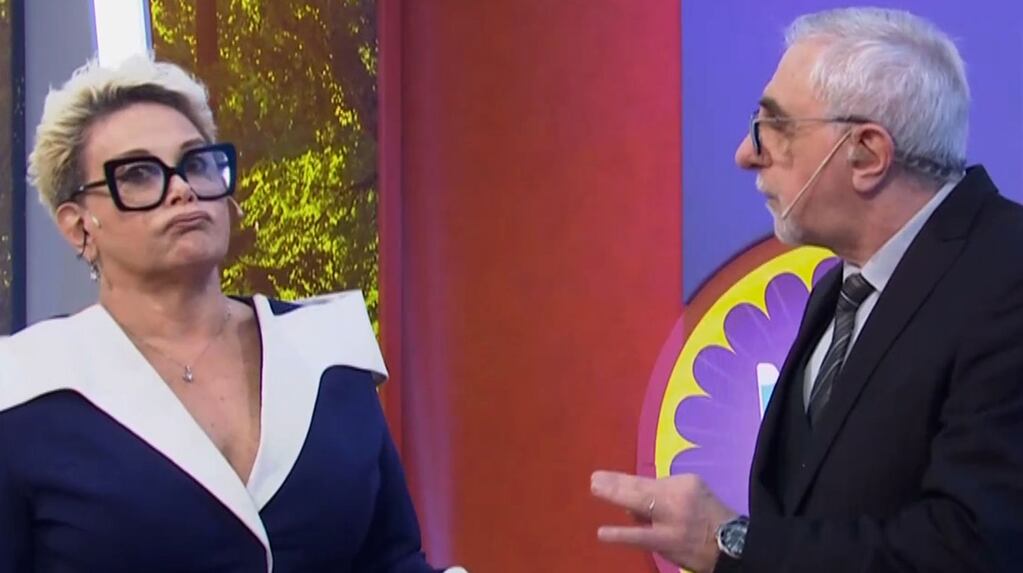 El sorpresivo reclamo de Ricardo Canaletti a Carmen Barbieri en el debut de su programa