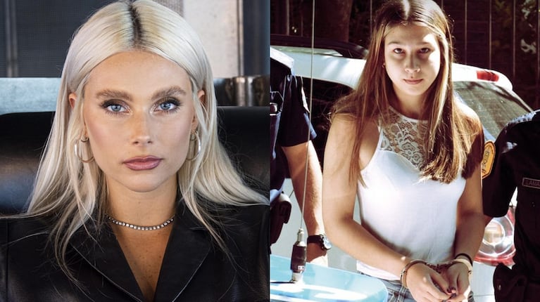 Valentina Zenere se convirtió en Nahir Galarza: las imágenes de su increíble transformación 