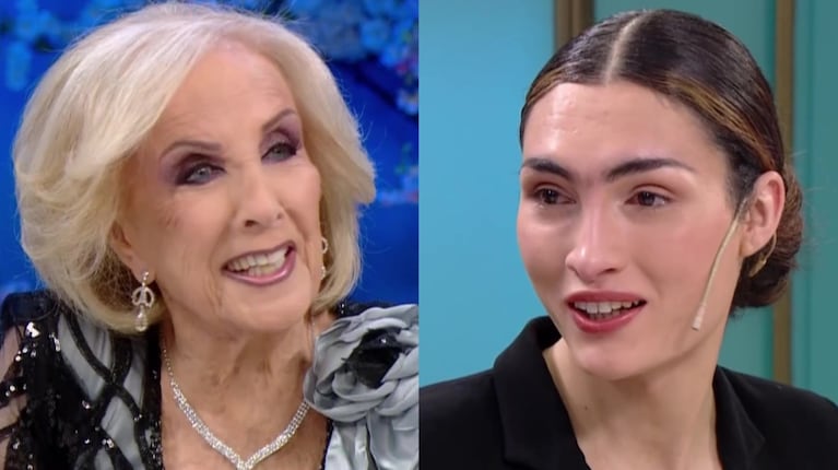 La actriz que encarnó a Cris Miró le contó a Mirtha Legrand qué opina de Argentina y la sorprendió