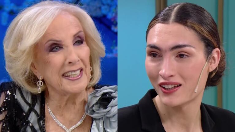 La actriz que encarnó a Cris Miró le contó a Mirtha Legrand qué opina de Argentina y la sorprendió