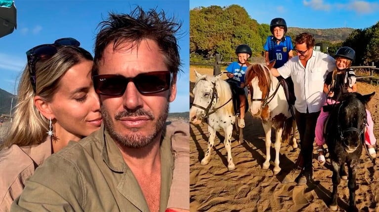Los días de Benjamín Vicuña con sus hijos y su novia en Chile: su significativo posteo en pleno Wanda Gate