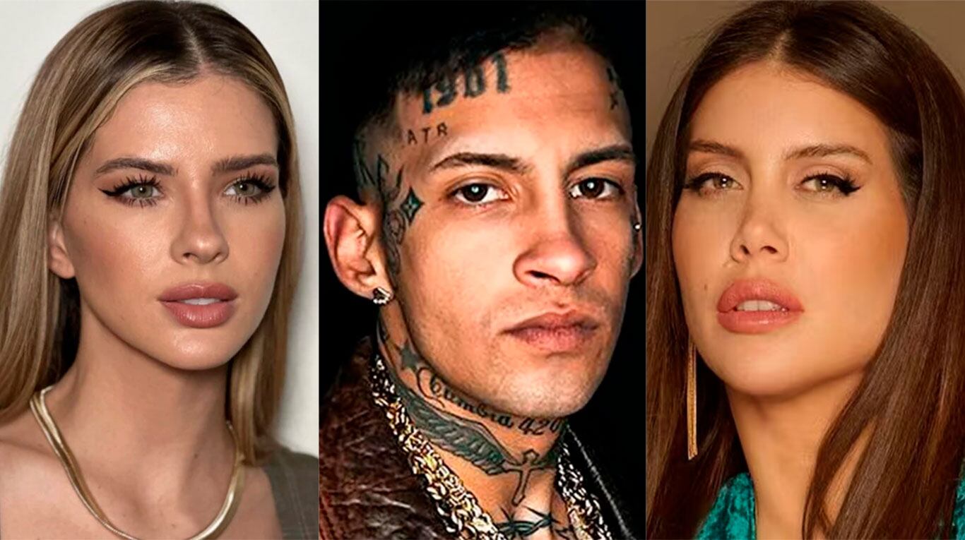 La China Suárez, L-Gante y Wanda Nara