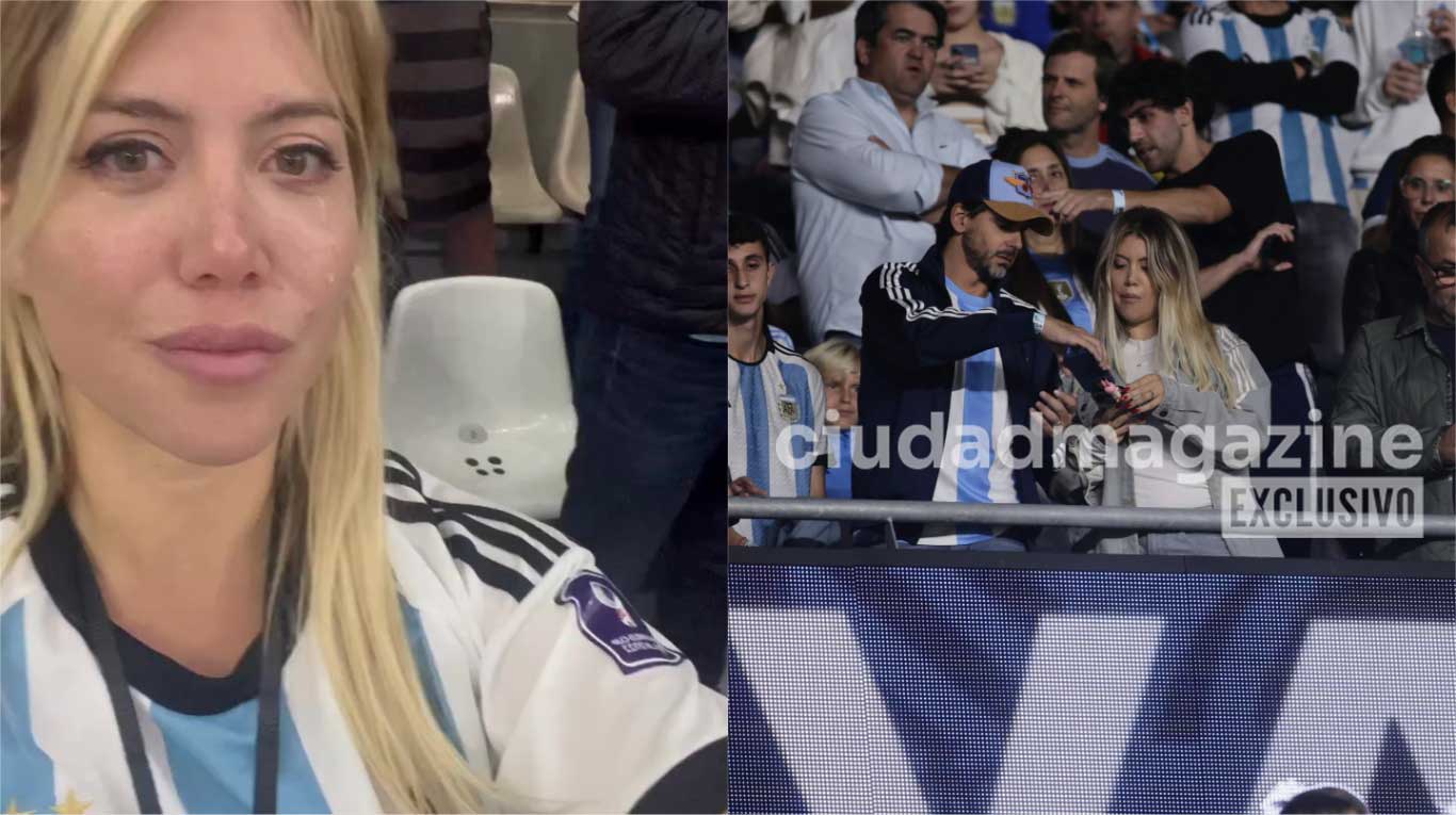 Wanda Nara se atribuyó el triunfo de la Seleccion Argentina sobre Brasil