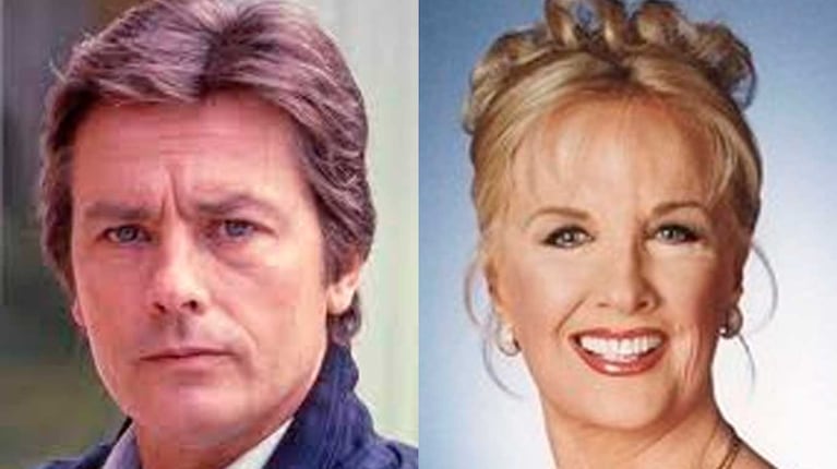 Tras la muerte de Alain Delon se viralizó su visita a Almorzando con Mirtha Legrand