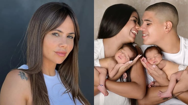 El tenso momento de Romina Uhrig con su hija por el que faltó al bautismo de las gemelas de Daniela Celis