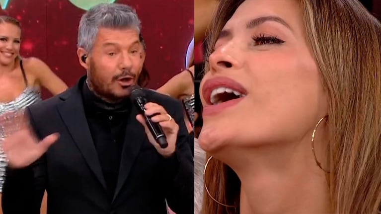 Milett Figueroa sorprendió a Marcelo Tinelli en la final del Bailando 2023 con un cariñoso beso: el video