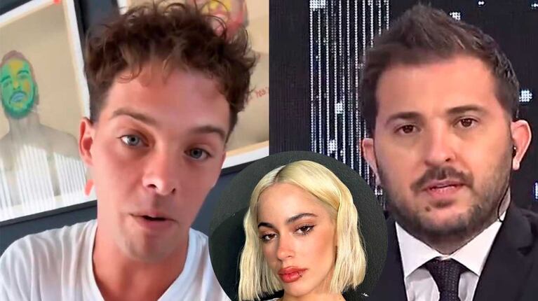 Santi Maratea estalló contra sus haters y comparó a Diego Brancatelli con Tini Stoessel