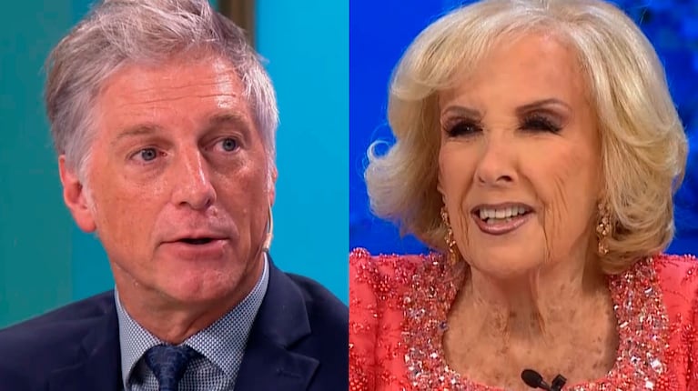 Mirtha Legrand hizo poner colorado a Horacio Cabak cuando le preguntó por la crisis matrimonial que tuvo en 2021