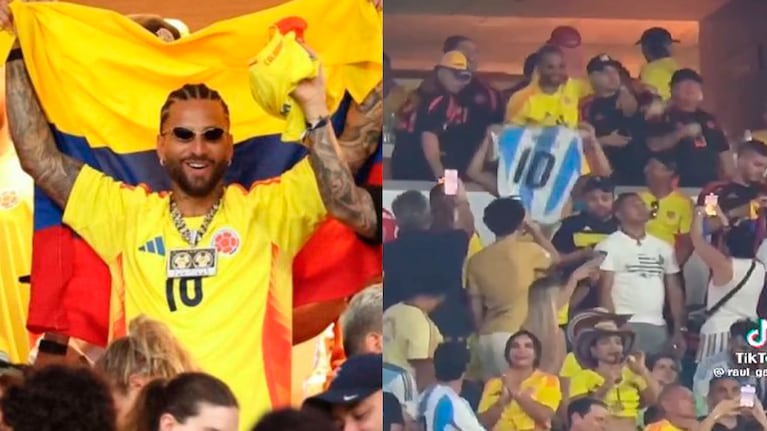 Se supo por qué Maluma se peleó con hinchas argentinos en la final de la Copa América