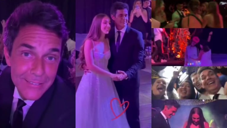 El video del increíble cumpleaños de 15 de Olivia, la hija de Mariano Martínez y Juliana Giambroni
