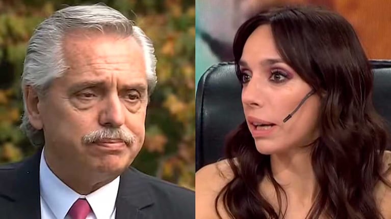 Qué dijo Tamara Pettinato sobre sus polémicas visitas a Alberto Fernández
