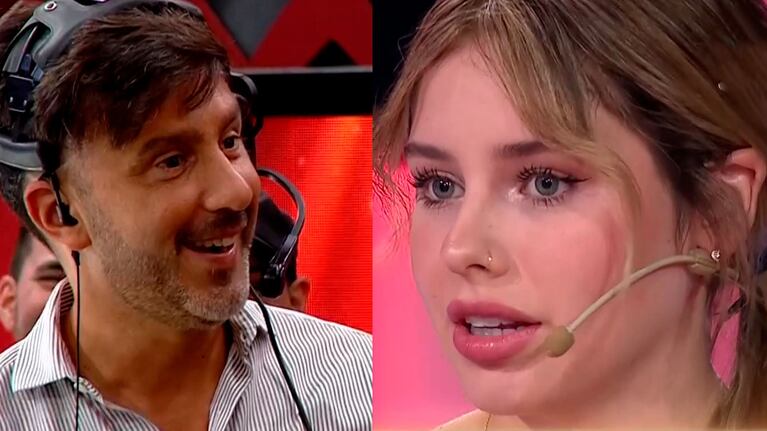 “Tiene un chupón en el cuello”: Coti Romero mandó al frente a Fede Hoppe en Bailando 2023
