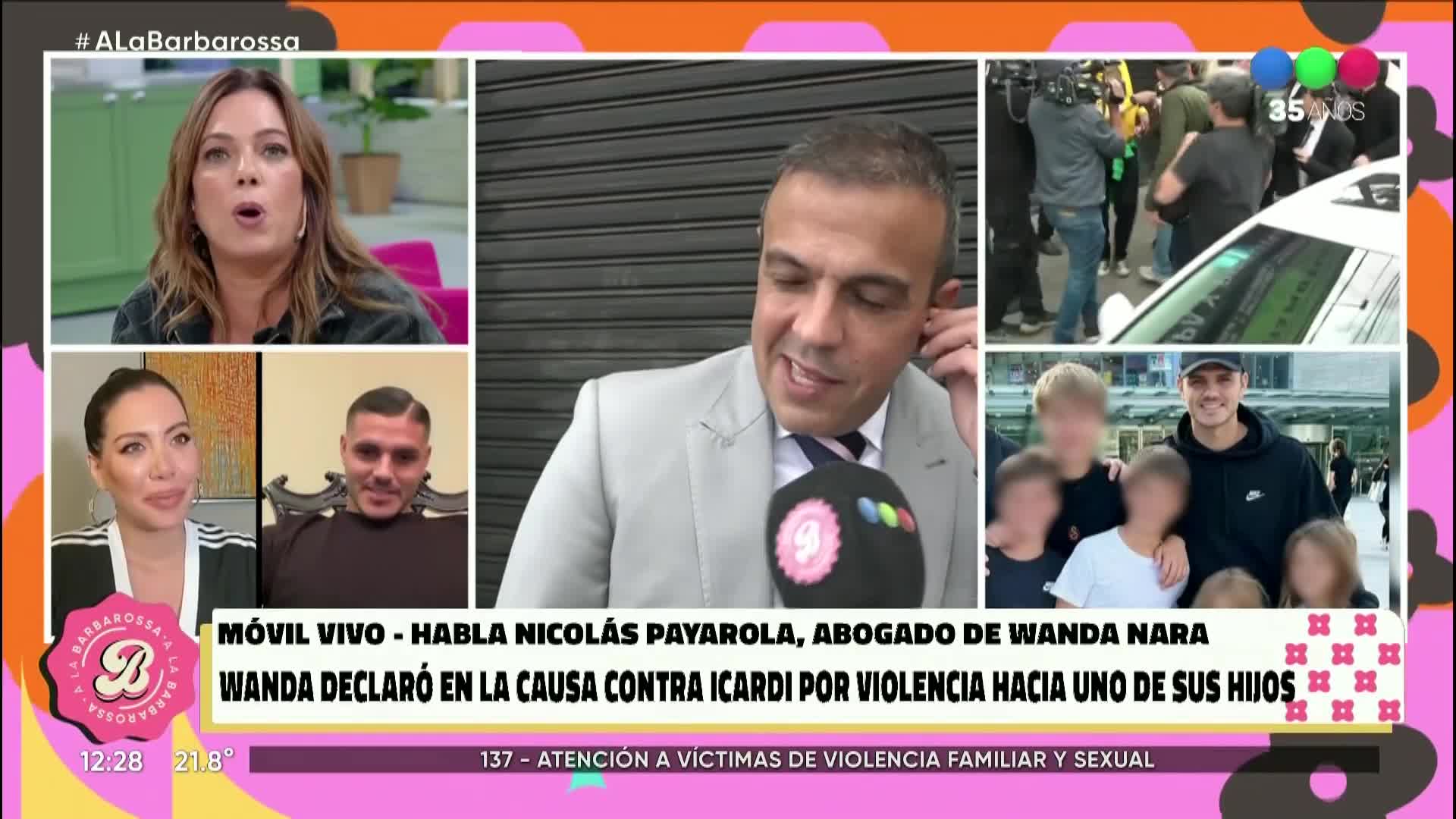 El abogado de Wanda Nara blanqueó el enojo con Georgina Barbarossa
