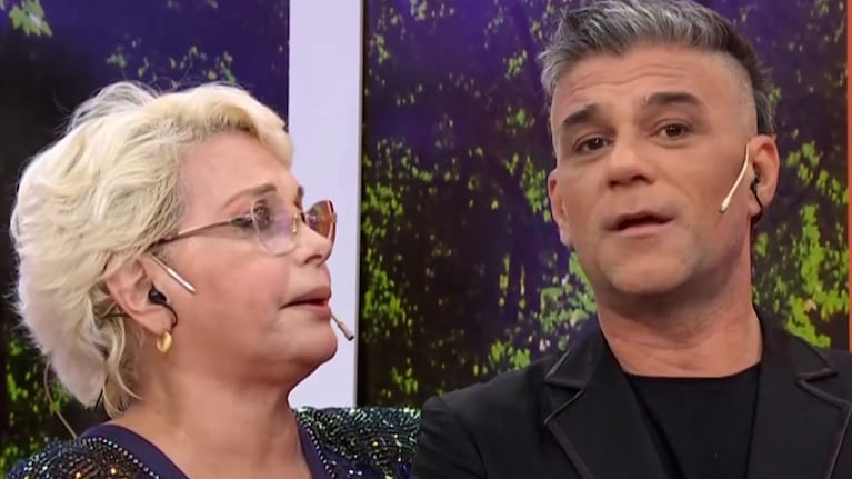 Lucas Bertero habló de su salud tras descompensarse en vivo y Carmen Barbieri reveló: “Le tiembla el cuerpo”