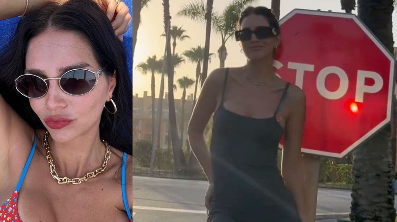 Zaira Nara paró el tránsito en España con una sesión de fotos para el infarto: el video