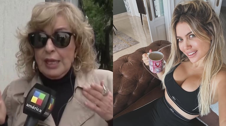 Georgina Barbarossa se preocupó por los hijos de Wanda Nara tras el plantón en vivo