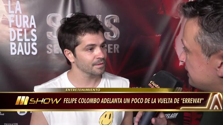 Felipe Colombo habló de la posibilidad de que Luisana Lopilato vuelva a Erreway