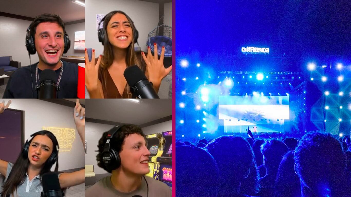 Ferbo, Chopa y Juli reaccionaron en vivo a lo que fue la Fiesta Nacional de la Confluencia