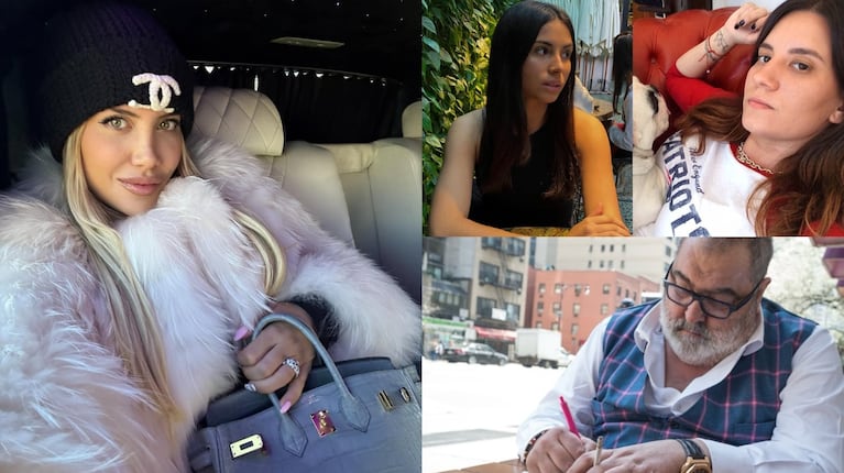Wanda Nara reveló cómo es su relación con las hijas de Jorge Lanata