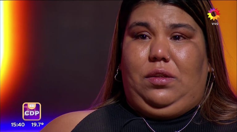 Las lágrimas de Camila, la participante de Cuestión de Peso, al revelar el drama familiar que atraviesa
