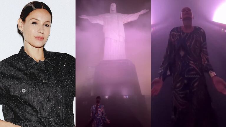 Pampita compartió la experiencia espiritual que vivió en el Cristo Redentor de Río de Janeiro
